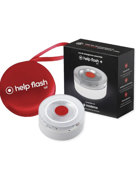 Help Flash V16 IoT+ con Estuche – Baliza V16 conectada homologada DGT 2026