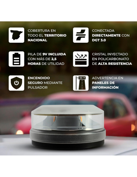 Sos Traffic V16 IoT – Baliza V16 conectada homologada DGT 2026