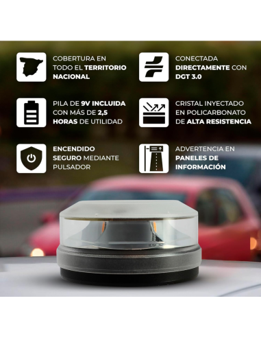 Sos Traffic V16 IoT – Baliza V16 conectada homologada DGT 2026